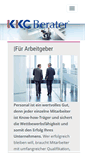Mobile Screenshot of kkc-berater.de